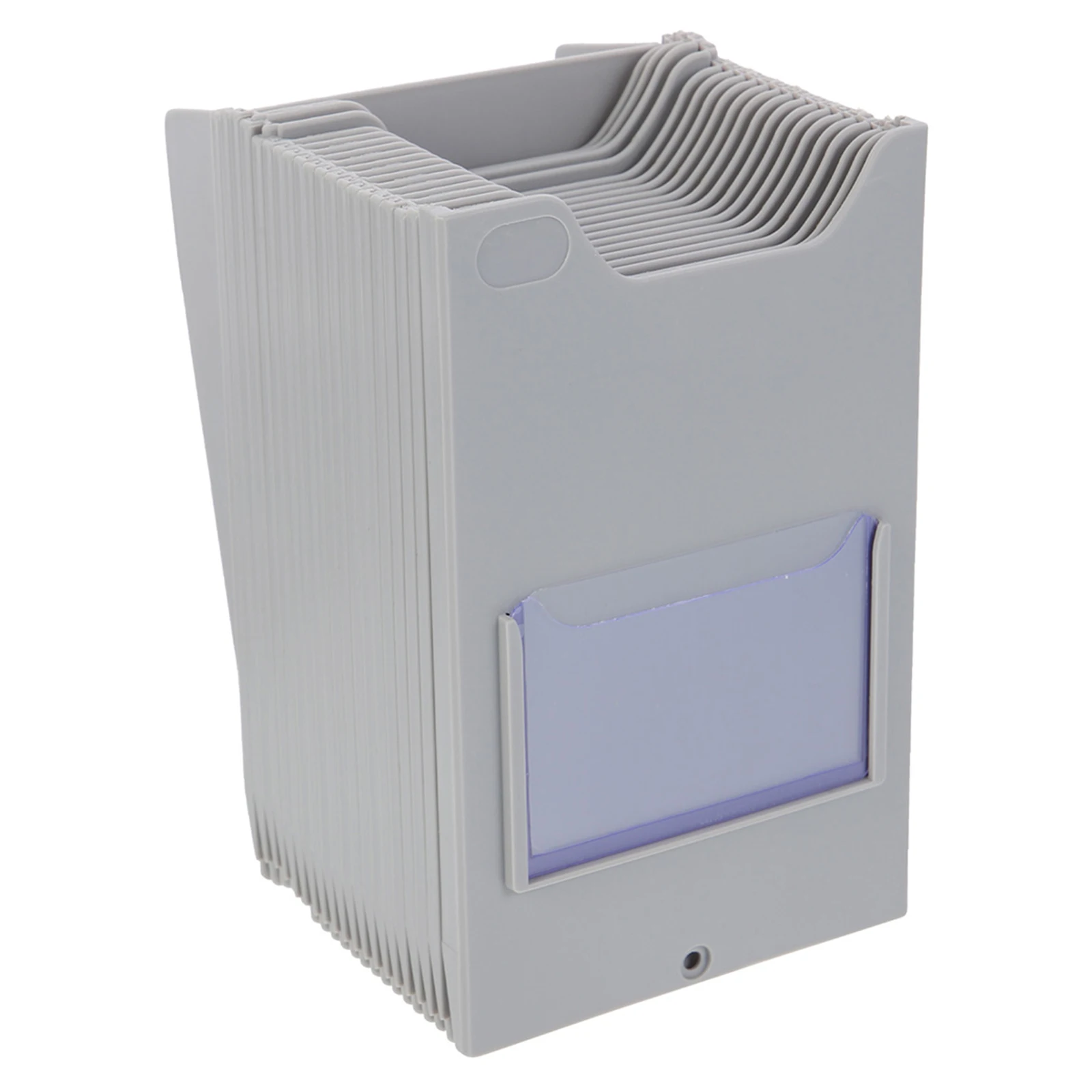 

Material Card Rack Shelf Timecard Holder Plastic Warehouse Organizers Multi Pockets Storage Collect Cards Tags Factory