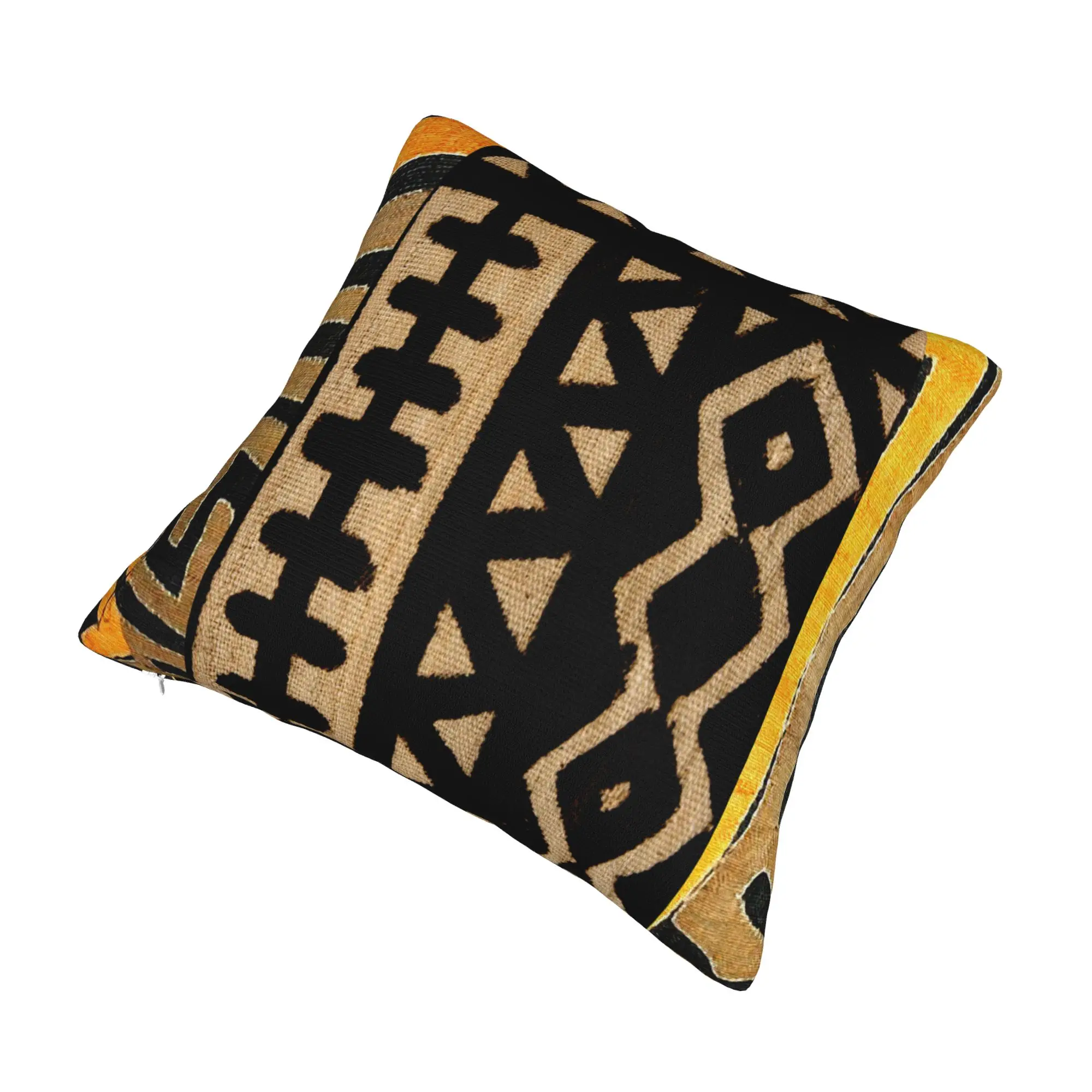 Contemporary African Mud Cloth Pillowcase Printed Cushion Cover Decor Ancient Throw Pillow Case Cover Home Square 45*45cm