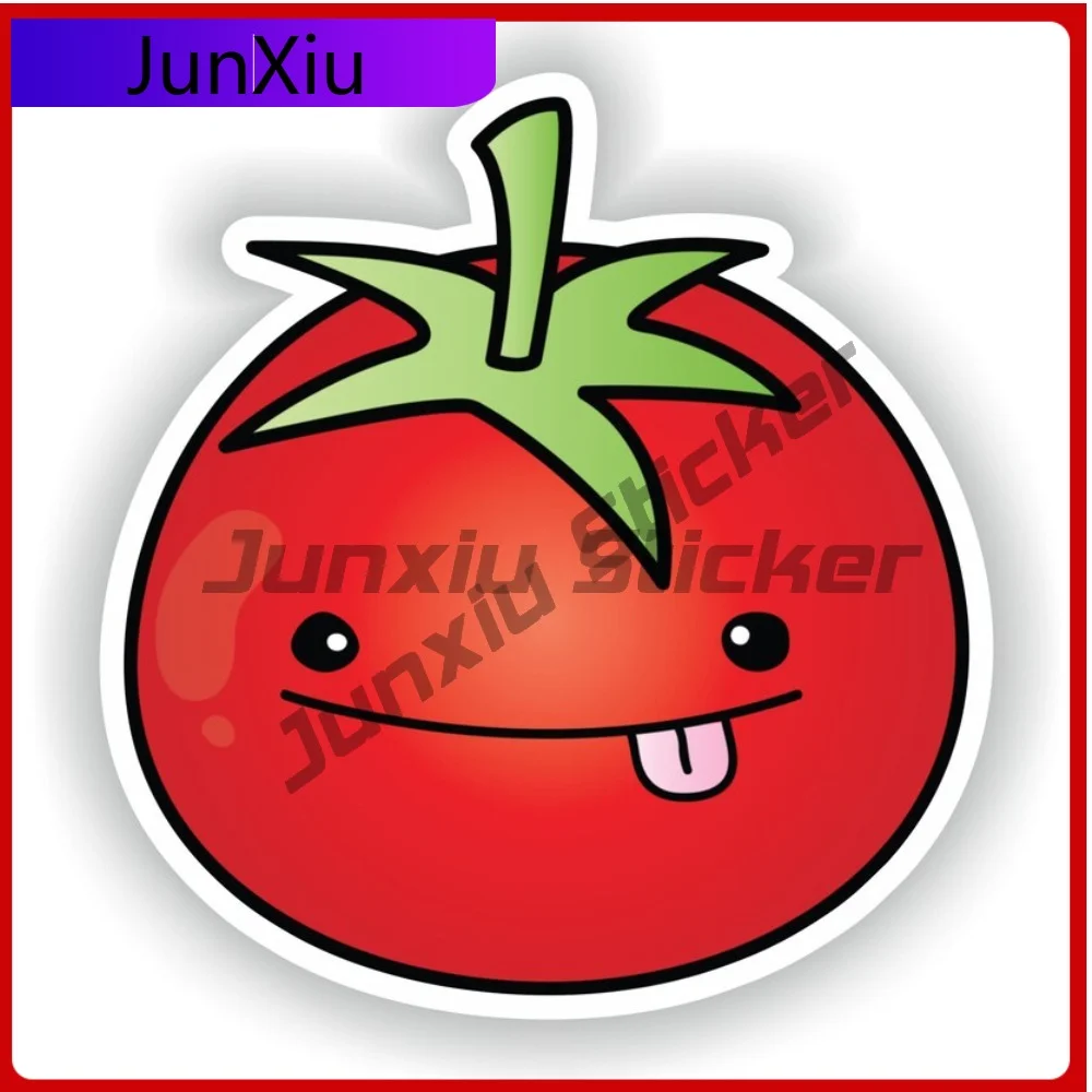 

Cartoon Tomato Fruit Graphics Stickers Camper Sun Decals Suv Motorcycle Stickers Camping Car Decoration For Car Truck Rv Suv Boa