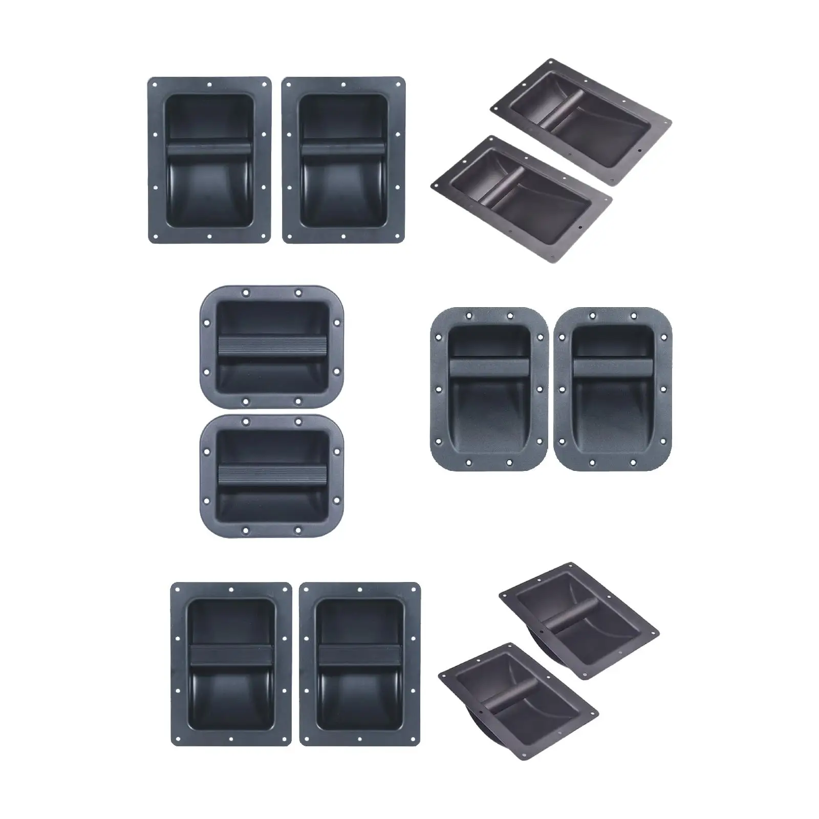 2Pcs Speaker Cabinet Handles Heavy Duty Portable Cabinet Grasp Replacement