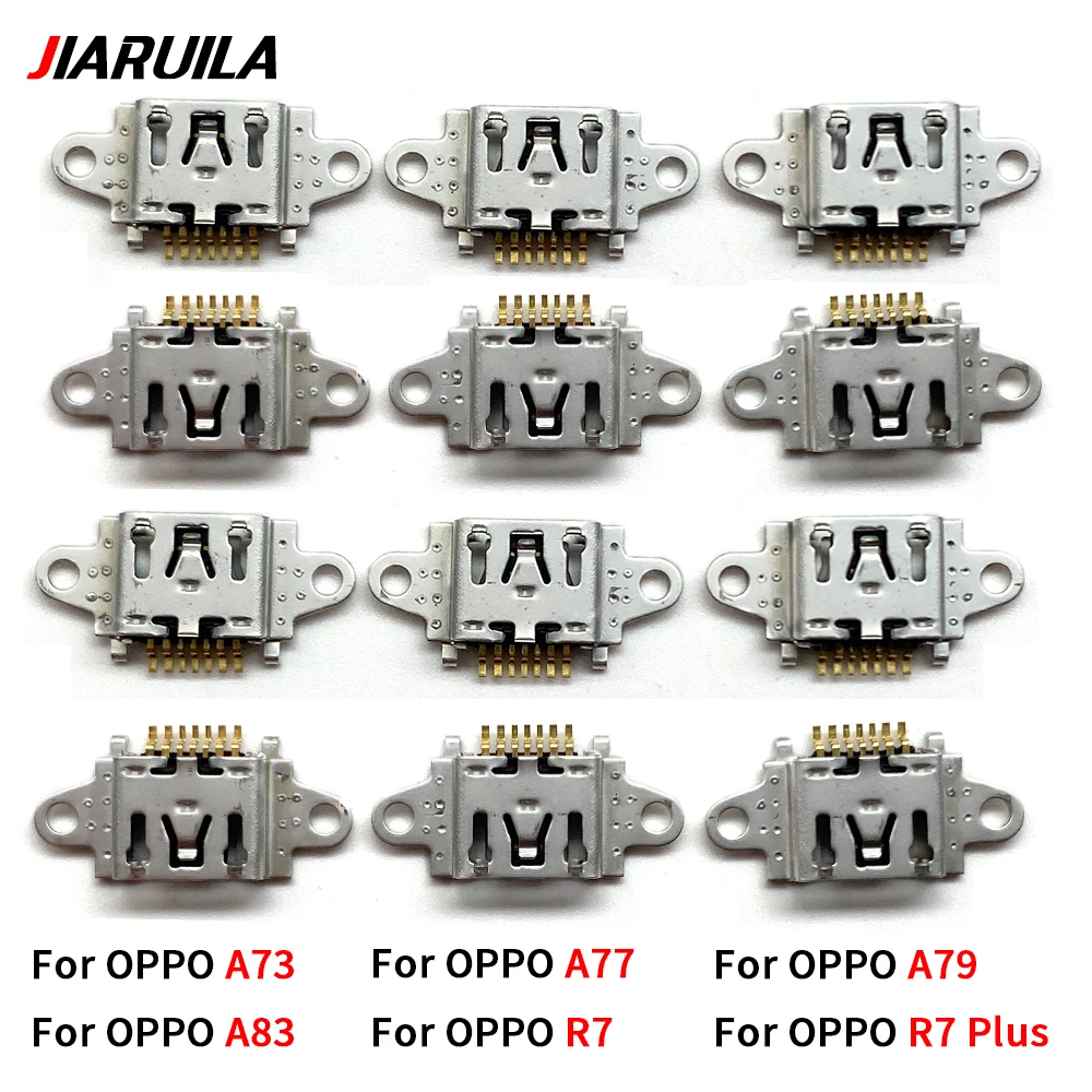 10 Pcs - 100Pcs USB Charging Dock Port Charger Connector For OPPO R7 R7 Plus A83 A73 A79 A77