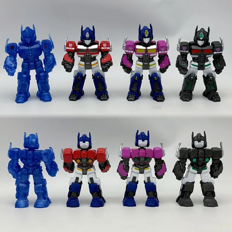 8-teilige Transformers-Figur mit drehbarem Armkopf Optimus Prime Movie Peripheriemodell Ornamente Geburtstagsgeschenk für Jungen