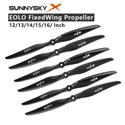 SUNNYSKY EOLO 12 13 14 15 16 Inch 2-Blade Propeller 30-70E Fixed Wing Paddle Drone Cruise Propeller