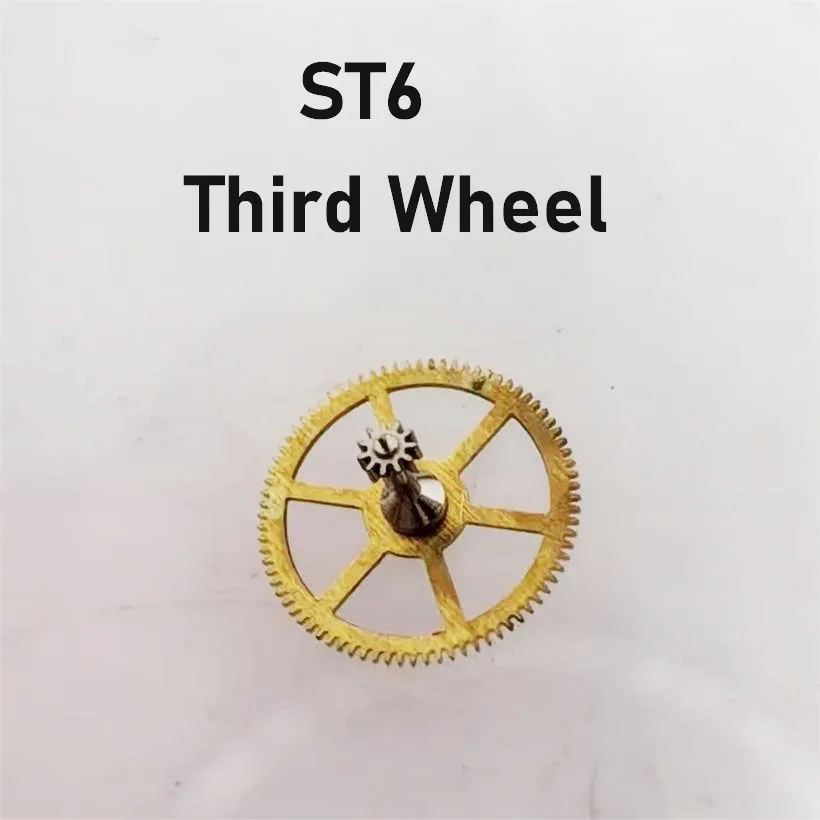 Suitable For Domestic Tianjin/Haiou ST6 Mechanical Movement Third Wheel Repair Parts Watch Movement Accessories