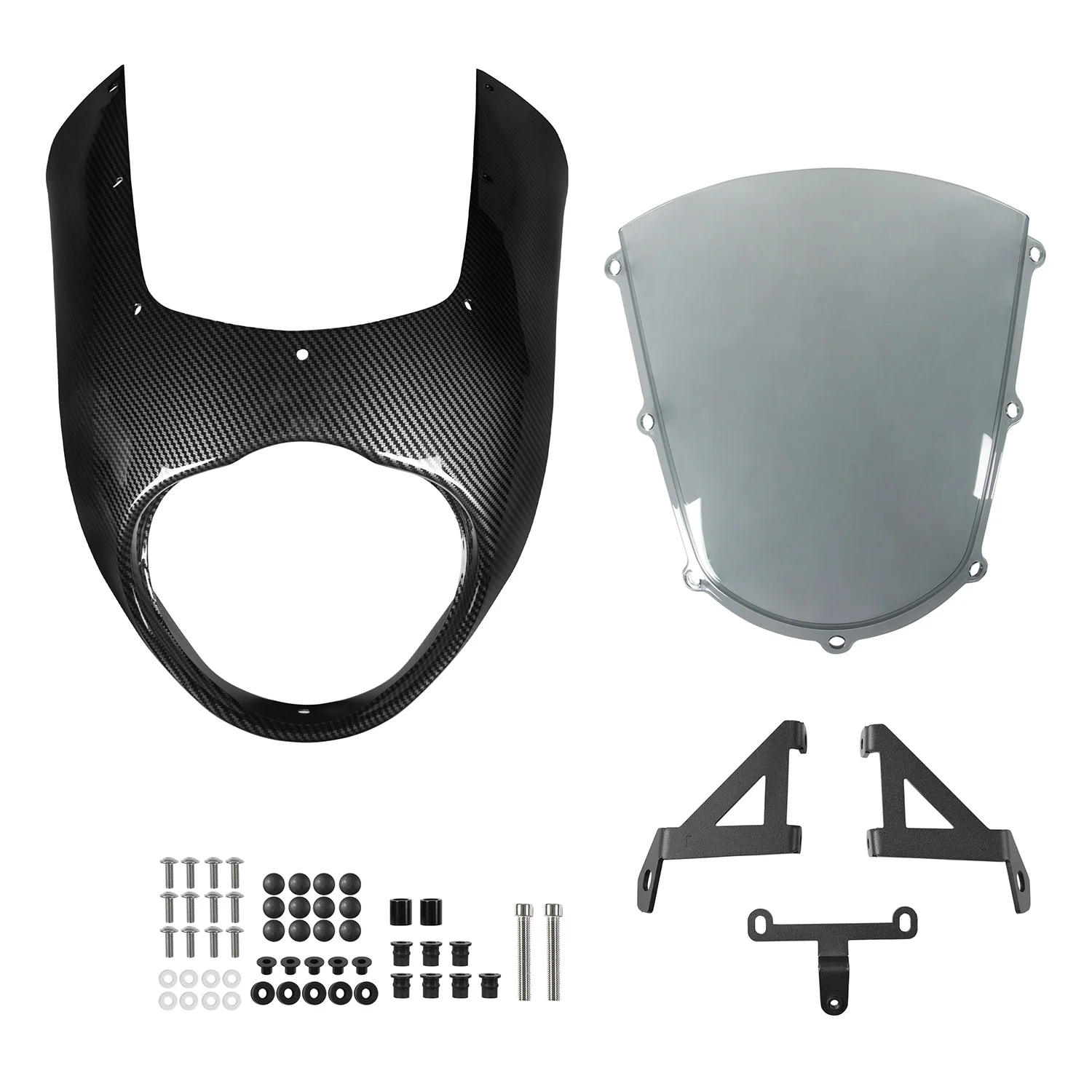 Motorcycle Head Light Mask For Kawasaki Vulcan VN650 2015-2025 Headlight Fairing Spotlight Protector Dirt Bike Lights Stand