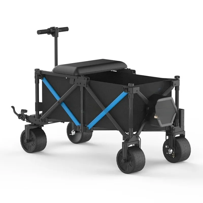Electric camper, outdoor riding, camp travel, small trailers gather and fold
