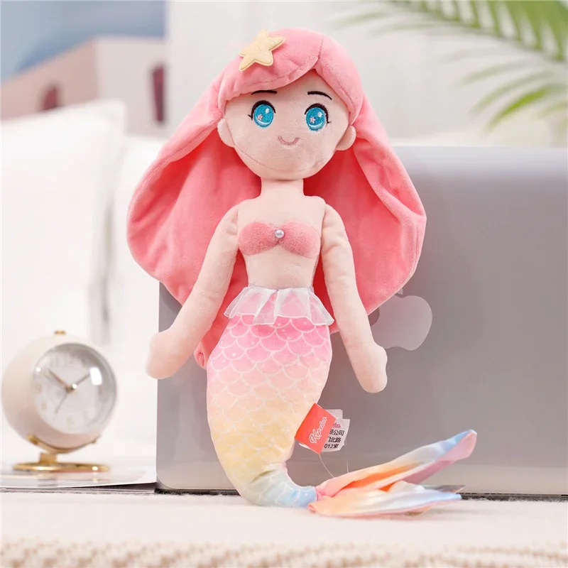 かわいいアニメリトルマーメイドプリンセスぬいぐるみぬいぐるみ子供の人形女の赤ちゃんギフト