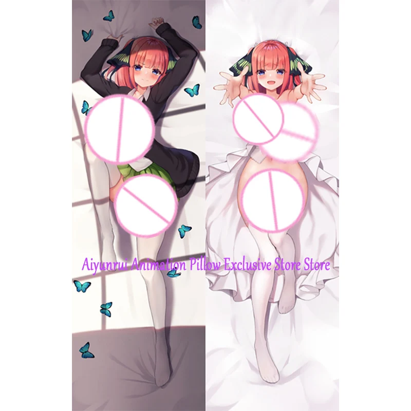 

Dakimakura Anime Nakano Nino Double-sided Print Life-size Body Game Pillow Cover Bedding Gifts