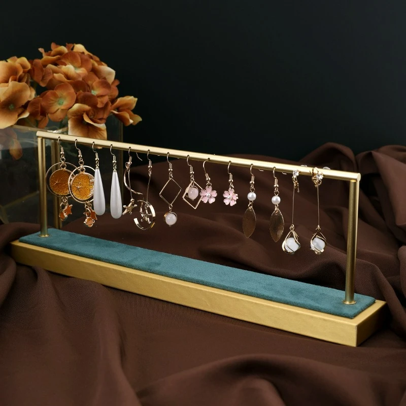 Earring rack storage earring display rack earring hanging rack jewelry display stand vertical creative