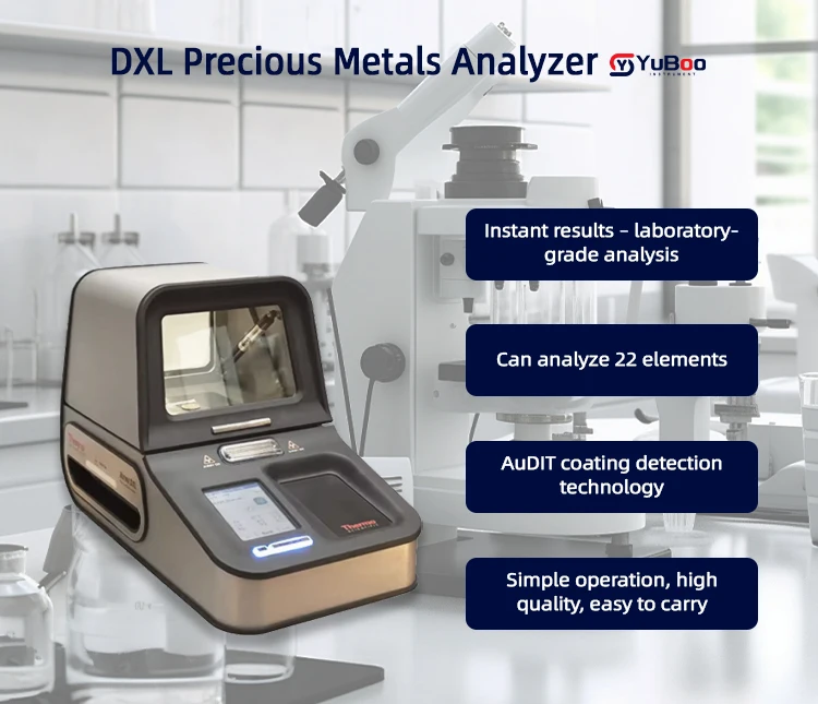 High-quality gold element metal testing new gold jewelry Karat machine gold analyze