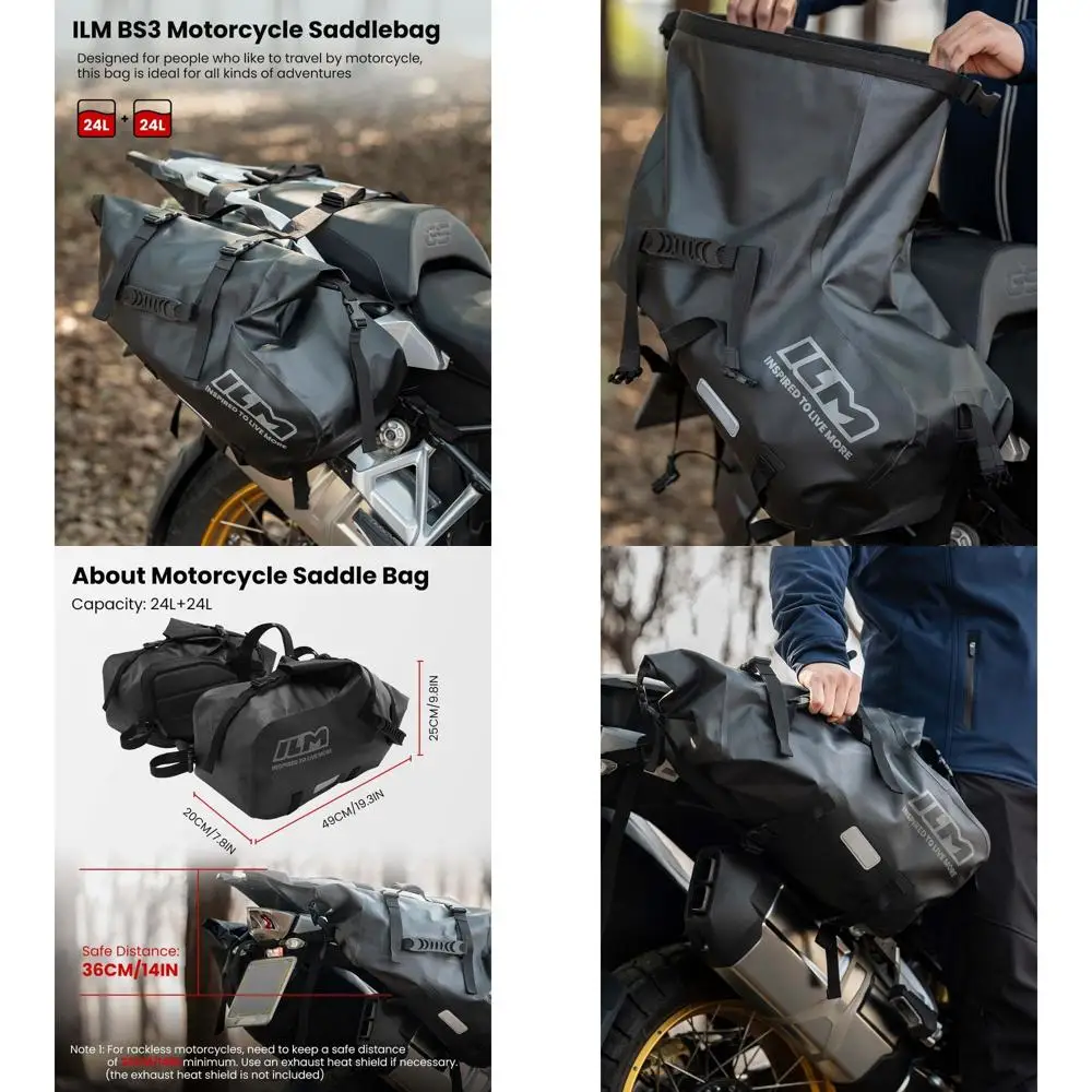 Motorcycle Saddleba… - image