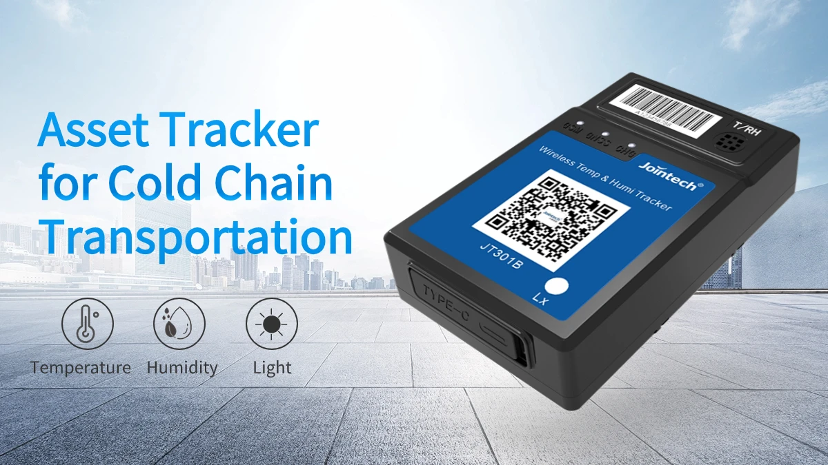 Jointech JT301B GPS Temperature Detecting Cold Chain Van truck Magnetic Railway Portable GPS Tracker