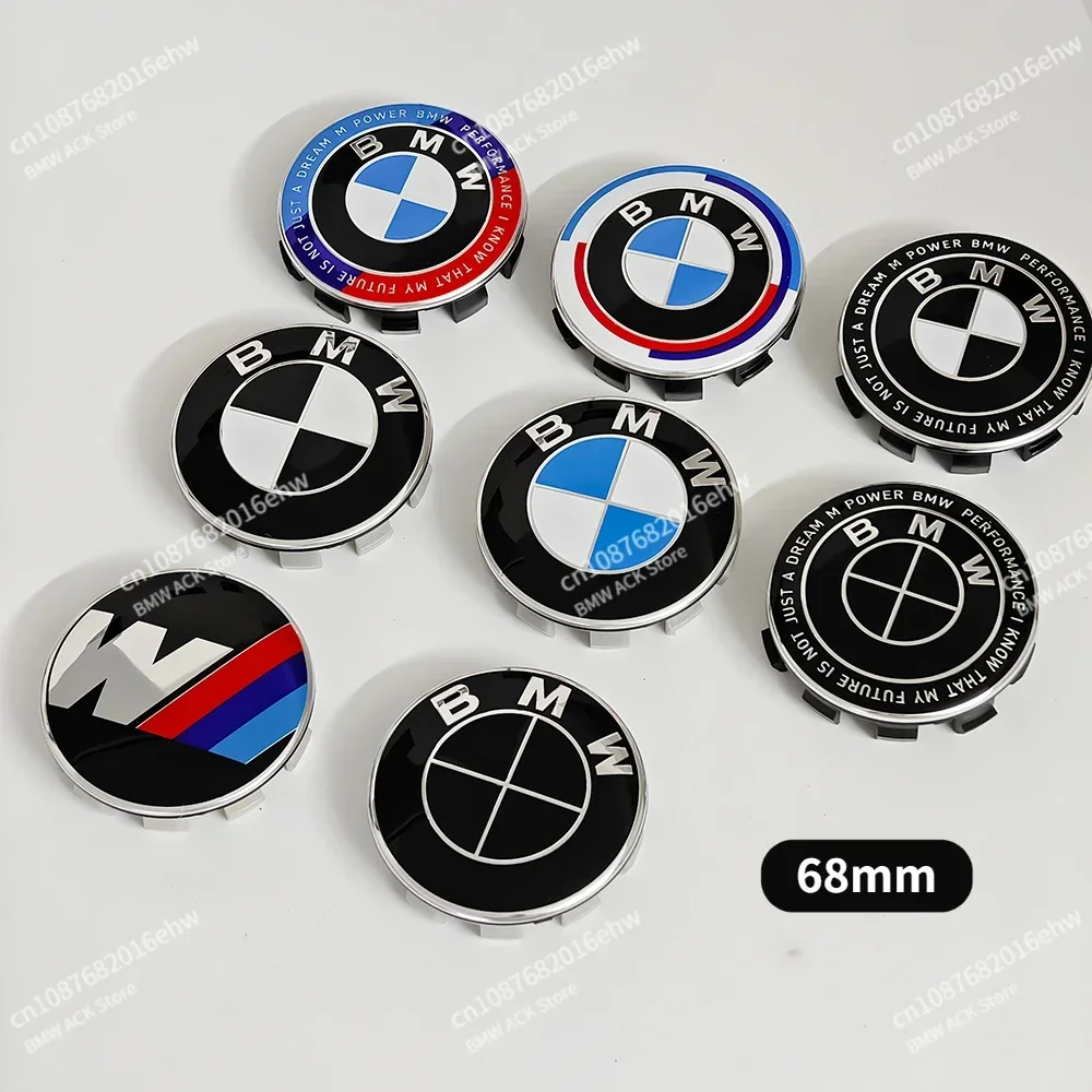 56mm 68MM Car Wheel Center Hup Caps Wheel Cover For BMW E46 E60 E90 F10 F30 E93 E39 E36 G20 F20 E87 E70 E92 G30 F11 F31 X6 X5 X3