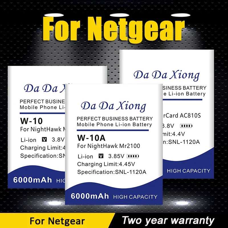 

Аккумулятор для Netgear Sierra Aircard Fuse AC779S 753S 760S 803S 770S 781S 790S W-8A AC815 W-9B NightHawk MR1100 MR2100 MR5200