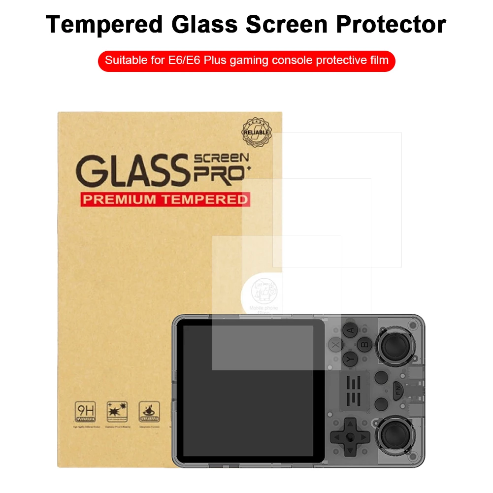 ฟิล์มกระจกนิรภัยกันรอย, ฟิล์มกันรอยหน้าจอคอนโซลย้อนยุคสำหรับ RGB20SX แป้งสำหรับเด็ก