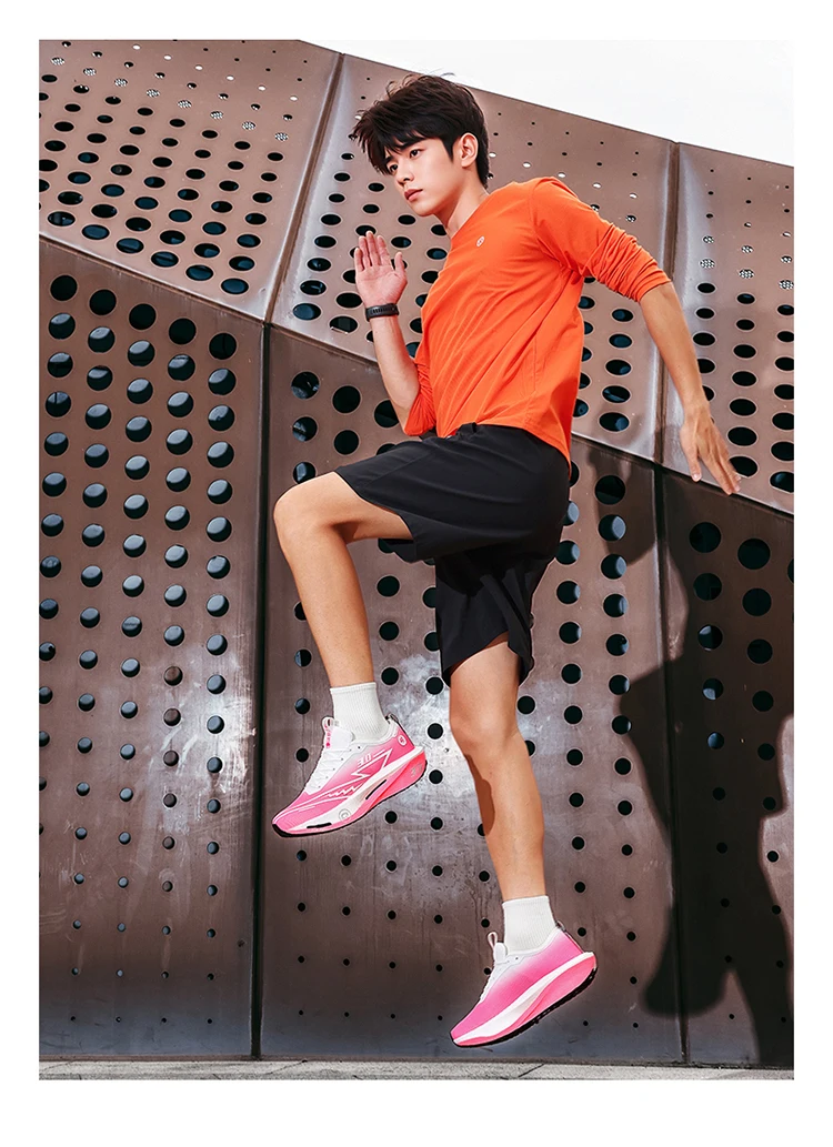 Herren-Laufschuhe mit Carbonplatte, speziell für Marathonläufe, atmungsaktive, leichte Sportschuhe, bequeme Damen-Sneaker. – Detail 23