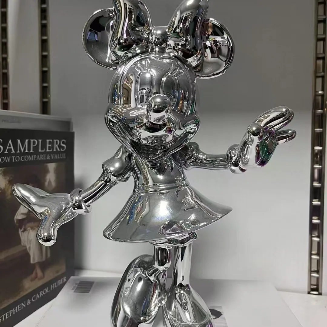 Disney Welkom Galvaniserende Mickey Minnie Pop Creatieve Luxe Cartoon Decoraties Trend Ornamenten Speelgoed Vakantie Kerstcadeau