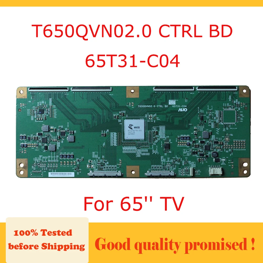 T650QVN02.0 CTRL BD 65T31-C04 65'' TCON Board TV 65 Inch Circuit Logic Board Original TV Parts T650QVN02.0 65T31-C04 T CON Board