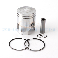 40mm Piston Ring 10mm Kit Pin ASSY 2-stroke 50CC For Jog Minalli PW50 Cyclomotor Scooter Accessories Equipments Modified Parts