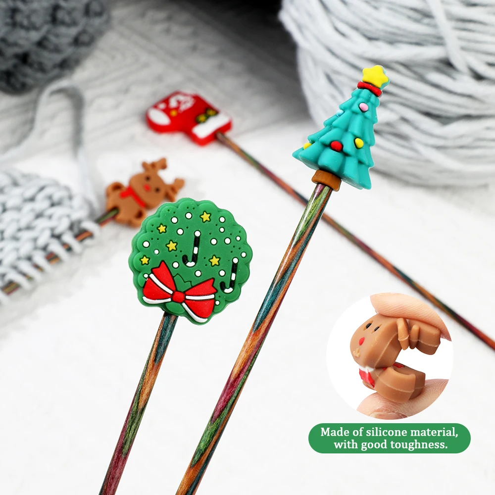 

DIY Anti-slip Cartoon Caps for Knitting Needles, Knitting Tools, Knitting Needle Stoppers