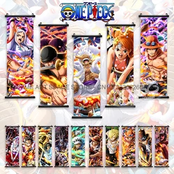 ONE PIECE Hanging Painting Roronoa Zoro Poster Anime Luffy Gear 5 Home Decoration Ace Wall Artwork Kaidou Canvas Scrolls Picture