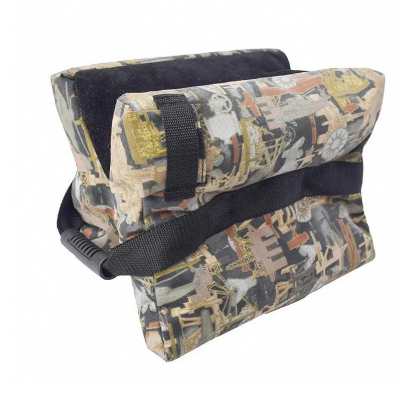 Borsa da riposo per panca da tiro per fucile tattico, borsa da riposo per scoppio, supporto per sacchi di sabbia, accessorio per l'allenamento di tiro