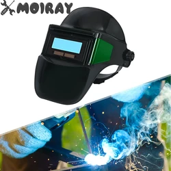 Welding Mask Solar Automatic Dimming Large View True Color 130℃ High Temperature Resistant Welder Auto Darkening Welding Helmet