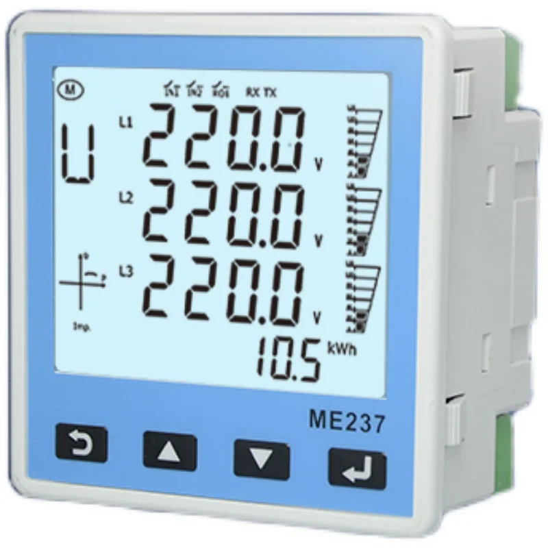ME237C/ME237V//ME237S/ME237R Panel Type Multi-Function Three-Phase Electric Meter