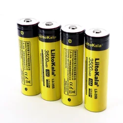 Original New LiitoKala lii-35S 18650 3500mah battery 3.7v discharge 10A dedicated for energy rechargeable Accessories