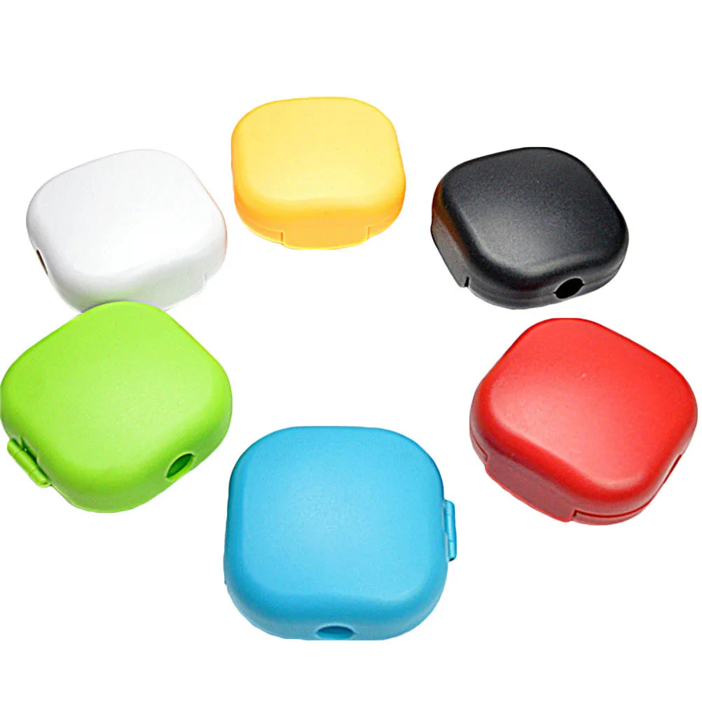 

6 pcs Cartoon Cable Winder Buckle Design Earphone Organizer Portable Usb Cord Protector For Earbuds Travel Home Use Random Color