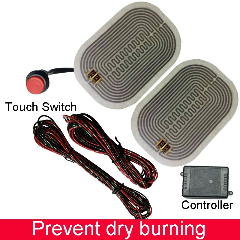 Car mirror heating 12 v Pad Quick Warm Heated mirrors Defogger Remove Ice\Rain\Frost for car mirror