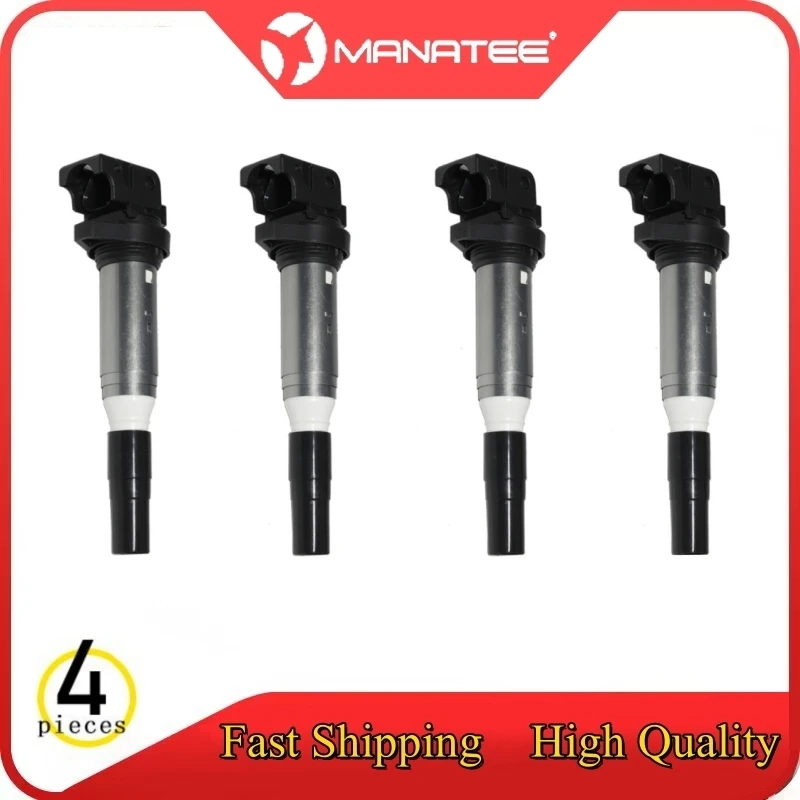 4 PCS Ignition Coil For ALPINA B6 B7 For BMW 5 F10 G30 F90 Gran Turismo Touring For BMW 6 Convertible For BMW 7 X5 X6 1213861123