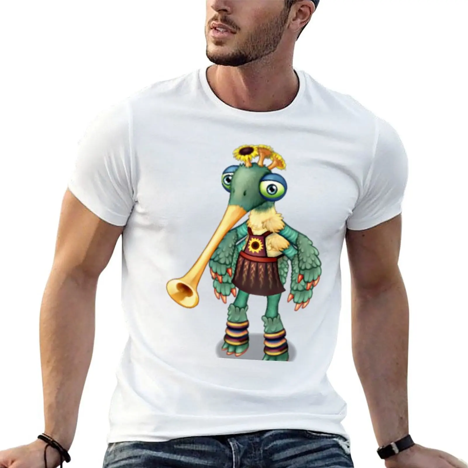 

My Singing Monsters character Floogull T-Shirt anime t shirts oversize graphic t shirts for man cotton t shirt pack T-shirt