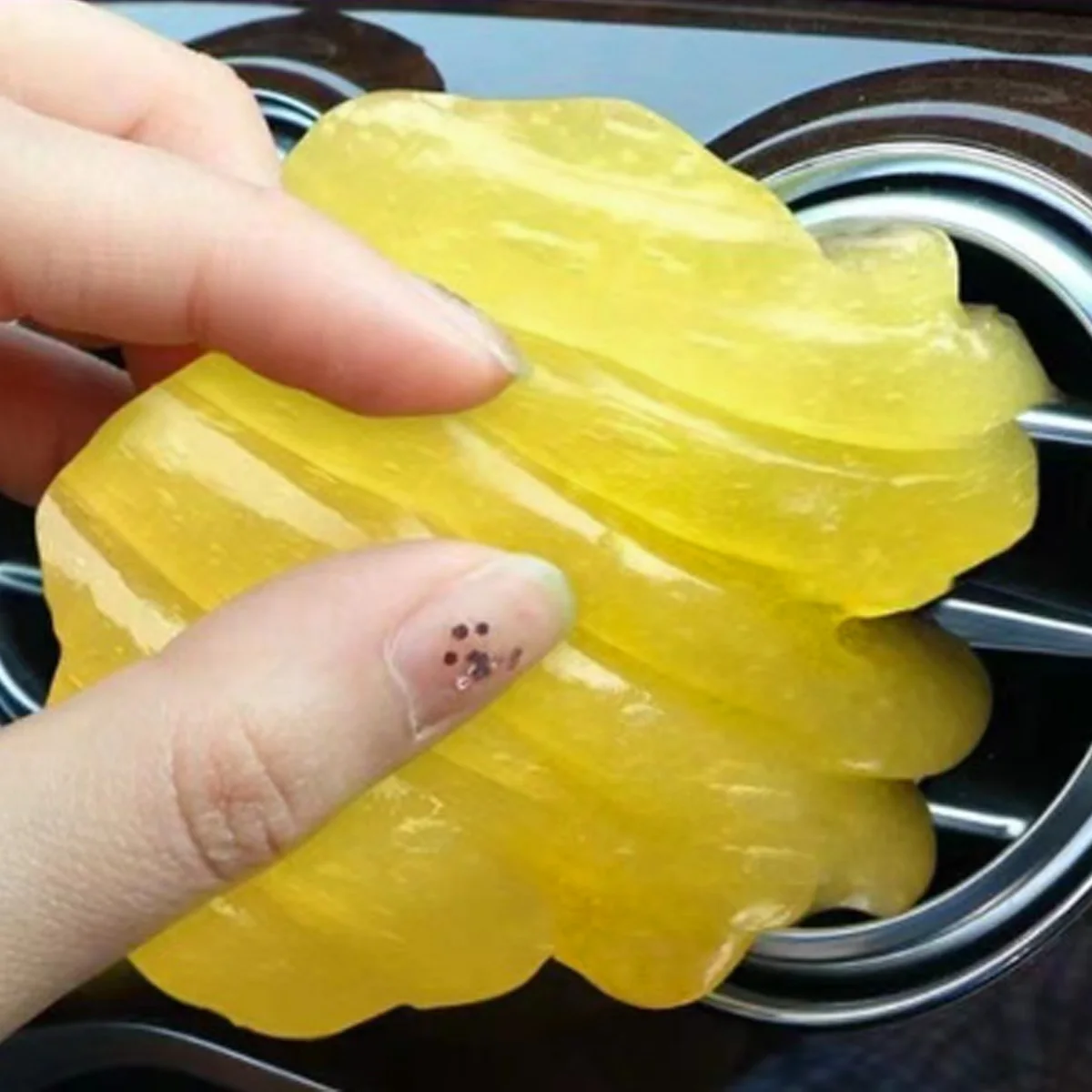 Car cleaning gel magic cleaning gel car interior dust reusable general gel car air outlet cleaning ooze image 4