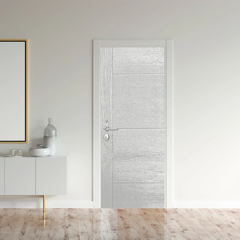 Luxury Modern European Aluminum Alloy Entry Security Door with Anti-theft Etching Panel for Houses Homes Apartments Cottages
