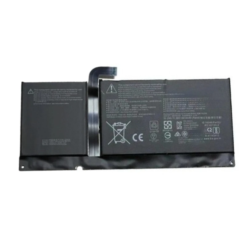 Nova bateria de substituição para laptop, 11.38v 4414mah 96bta016h para microsoft surface pro 8 1982 1983 2021 series tablet dync01