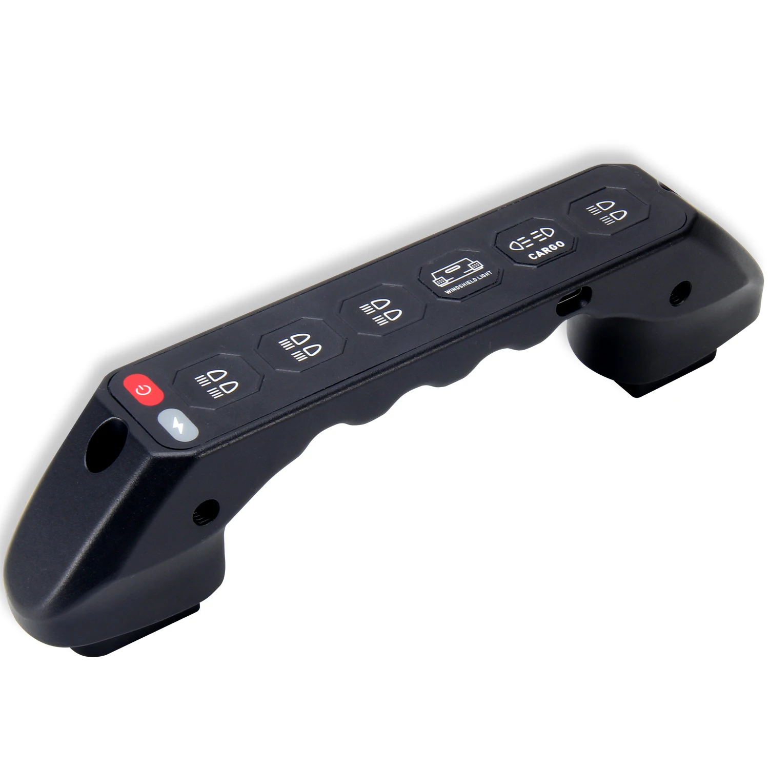 OPOO Hotsale Orginal Car a Pillar Handle 1:1cnc Making 12V Car 6 Gang Wireless  Handle Switch Panel for  FORD Ranger RHD and LHD