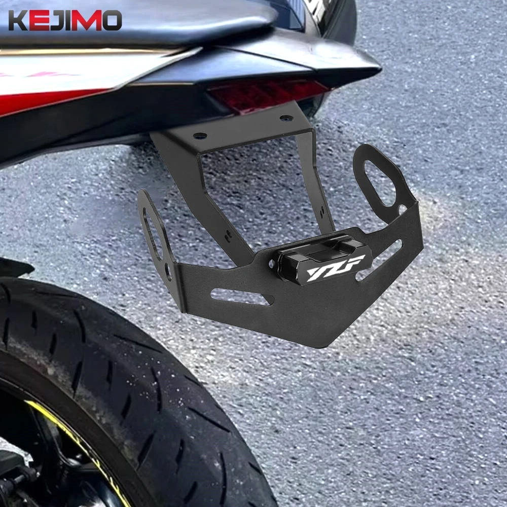 Led License plate holder Motorcycle For Yamaha YZF R15 V3 / Yzf R15 V4 2017 2018 2019 2020 2021 2022 2023 2024 2025 2026 YZFR15