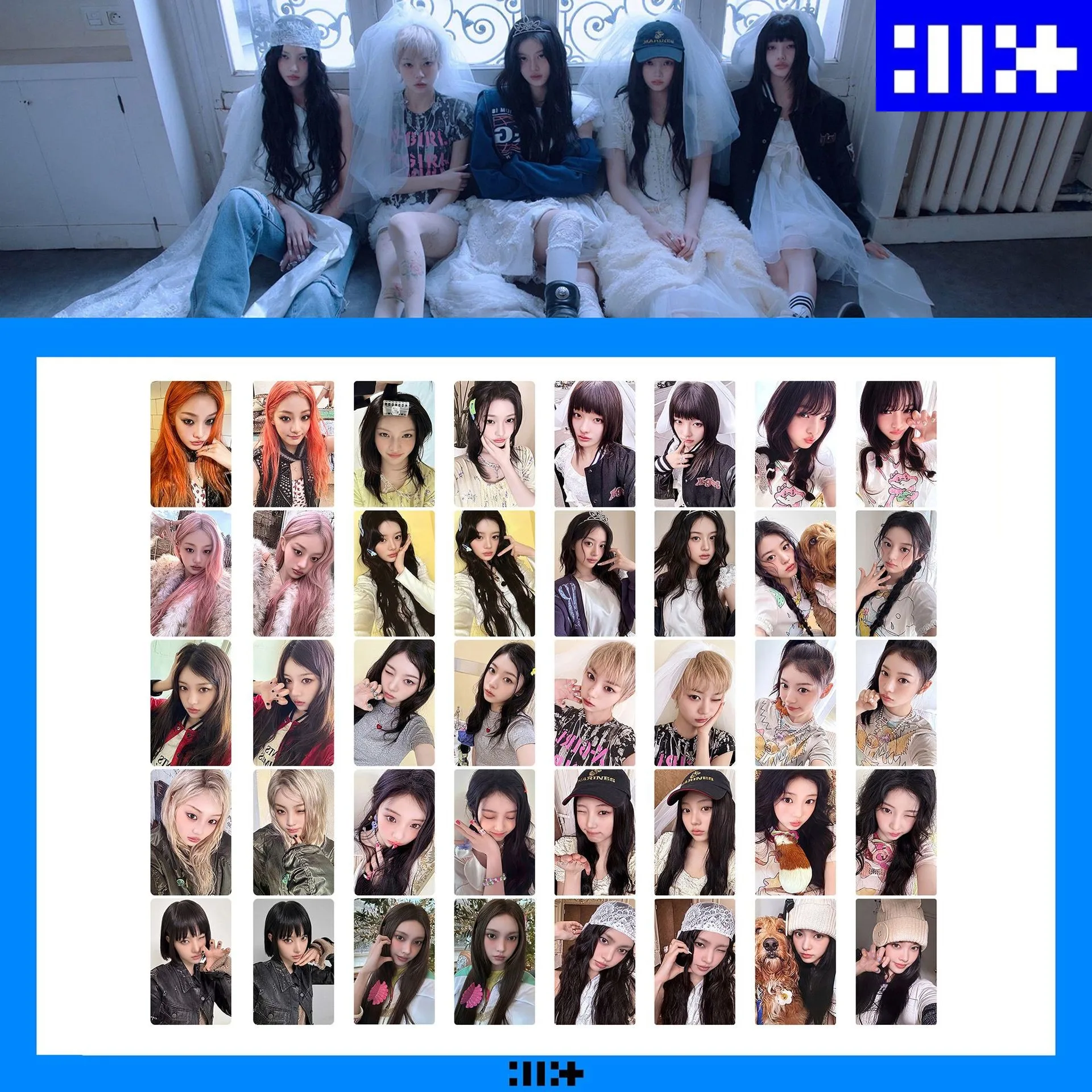 Nuevo mini álbum EP número 4 de KPOP, It's Me, MAMIHLAPINATAPAI Wonhee Minju Yunah Moka, set de fototarjetas ILLIT, tarjetas coleccionables, LOMO, regalo para fans