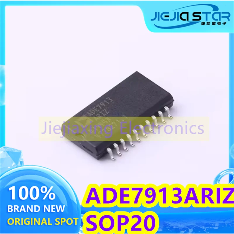 (1/10ชิ้น) ADE7913 ADE7913ARIZ SOP20อินเตอร์เฟซ SPI ในตัว IC แยก3ช่องใหม่จุดอิเล็กทรอนิกส์เดิม