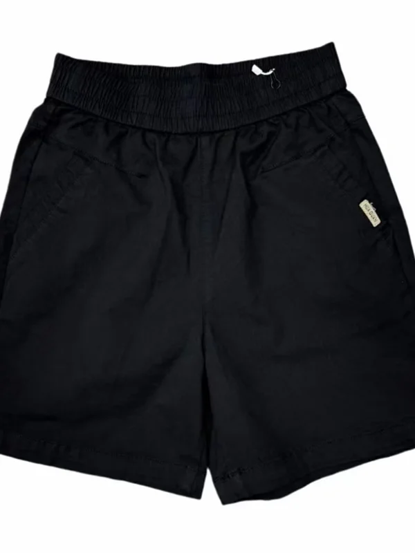 High Waist Elastic Waist Thin Cotton Casual Shorts Women's Fashionable Five-Point Pants Summer Slimming Versatile Shorts