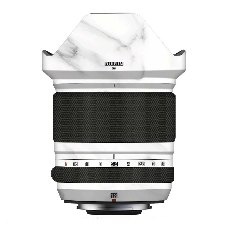 Película de piel para Fujifilm XF18mmF1.4 18F1.4, cubierta protectora de lente de cámara, pegatinas de piel antiarañazos, decoración de moda