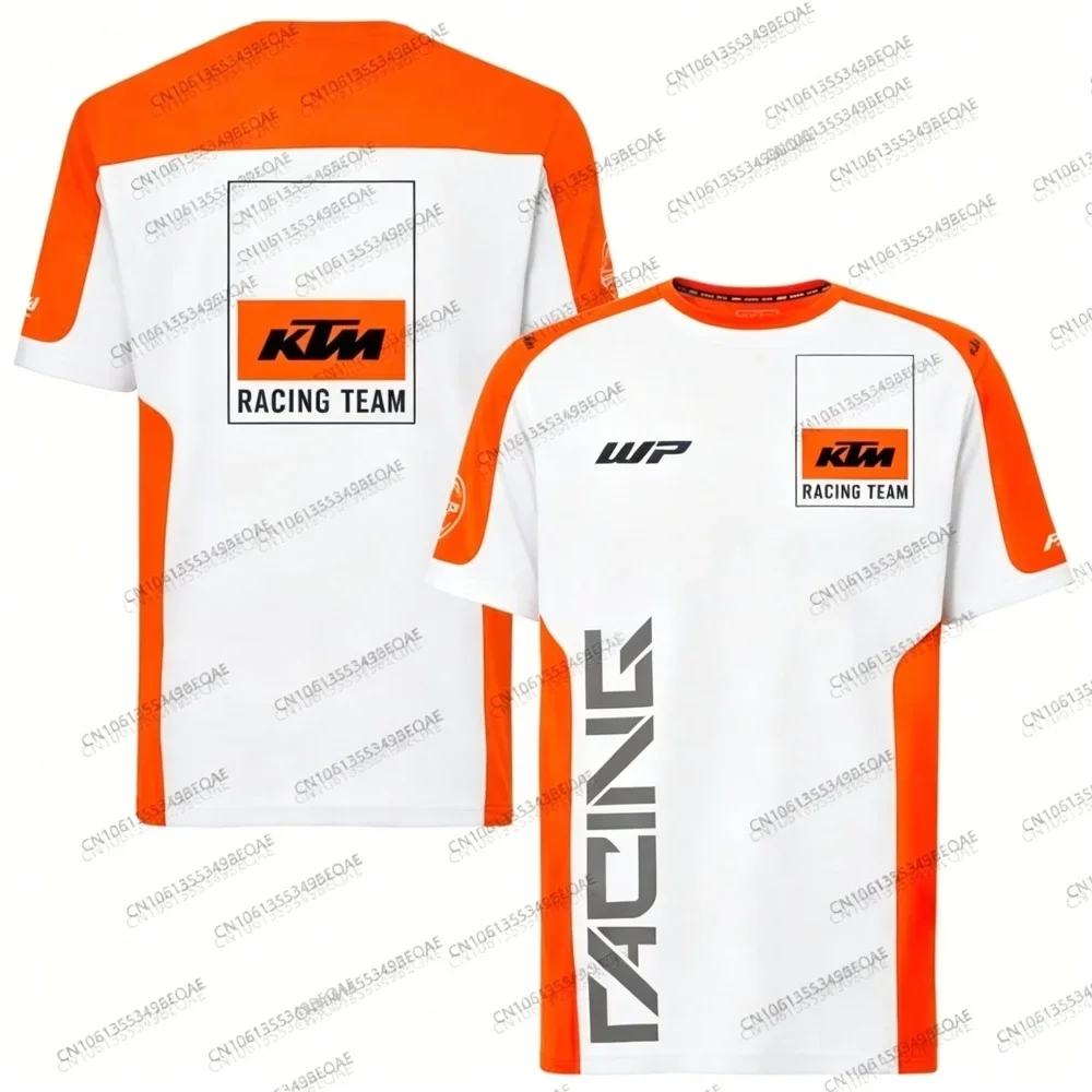T-shirt à manches courtes co-marqué KTM Racing Team sport mode décontractée été respirant