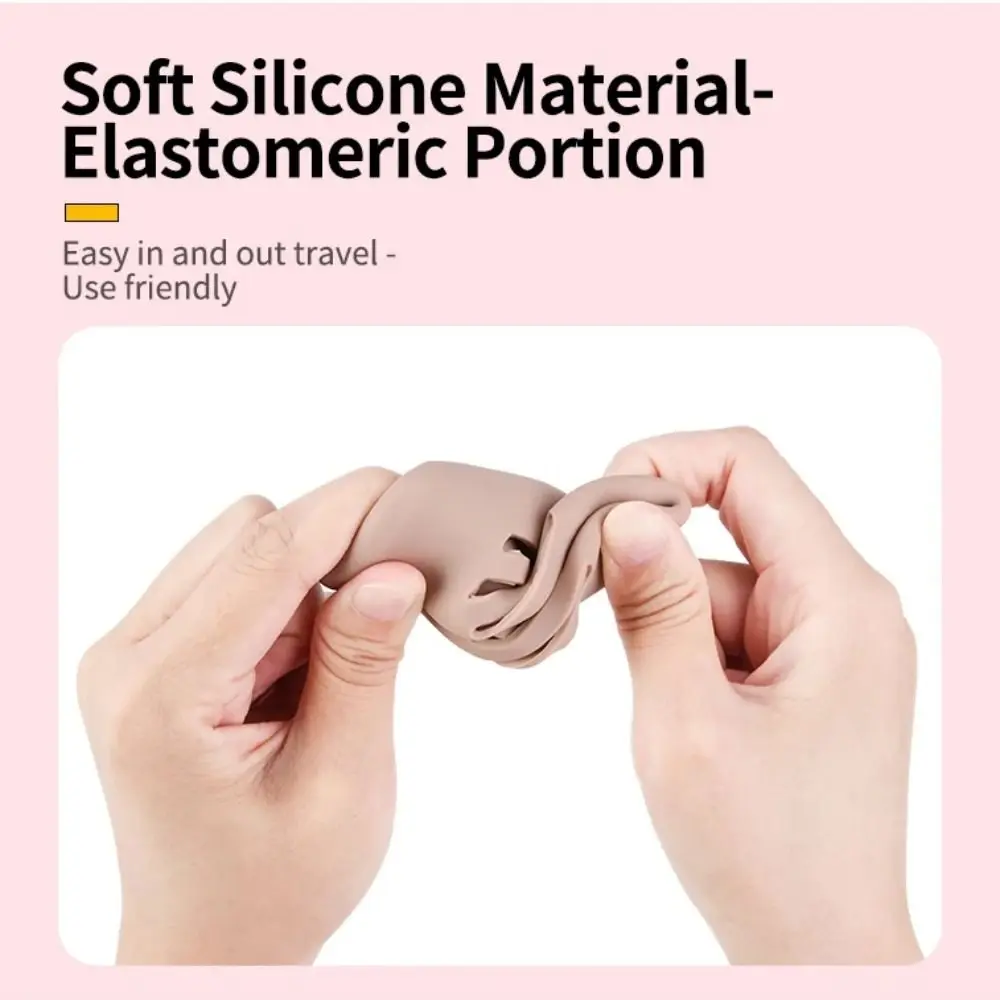 Silicone Makeup Sponge Holder Multi-Hole Eco-Friendly Beauty Eggs Storage Case Khaki Pink White Makeup Sponge Case Cosmetic