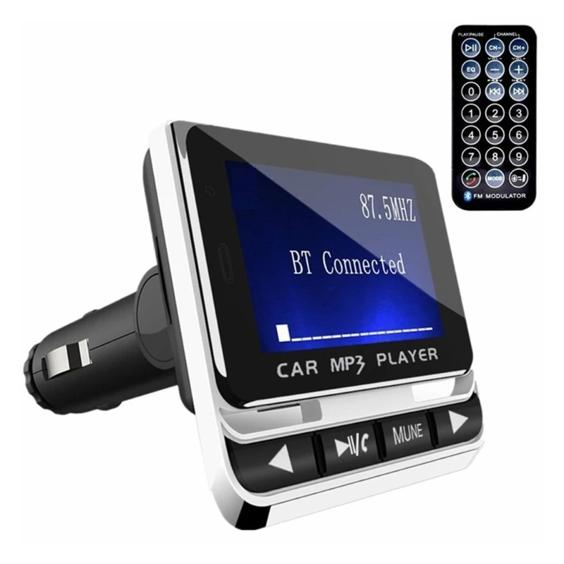 

Wireless Handfree Call Remote Control Bluetooth-compatible MP3 Music Player Receiver Adapter USB Portable