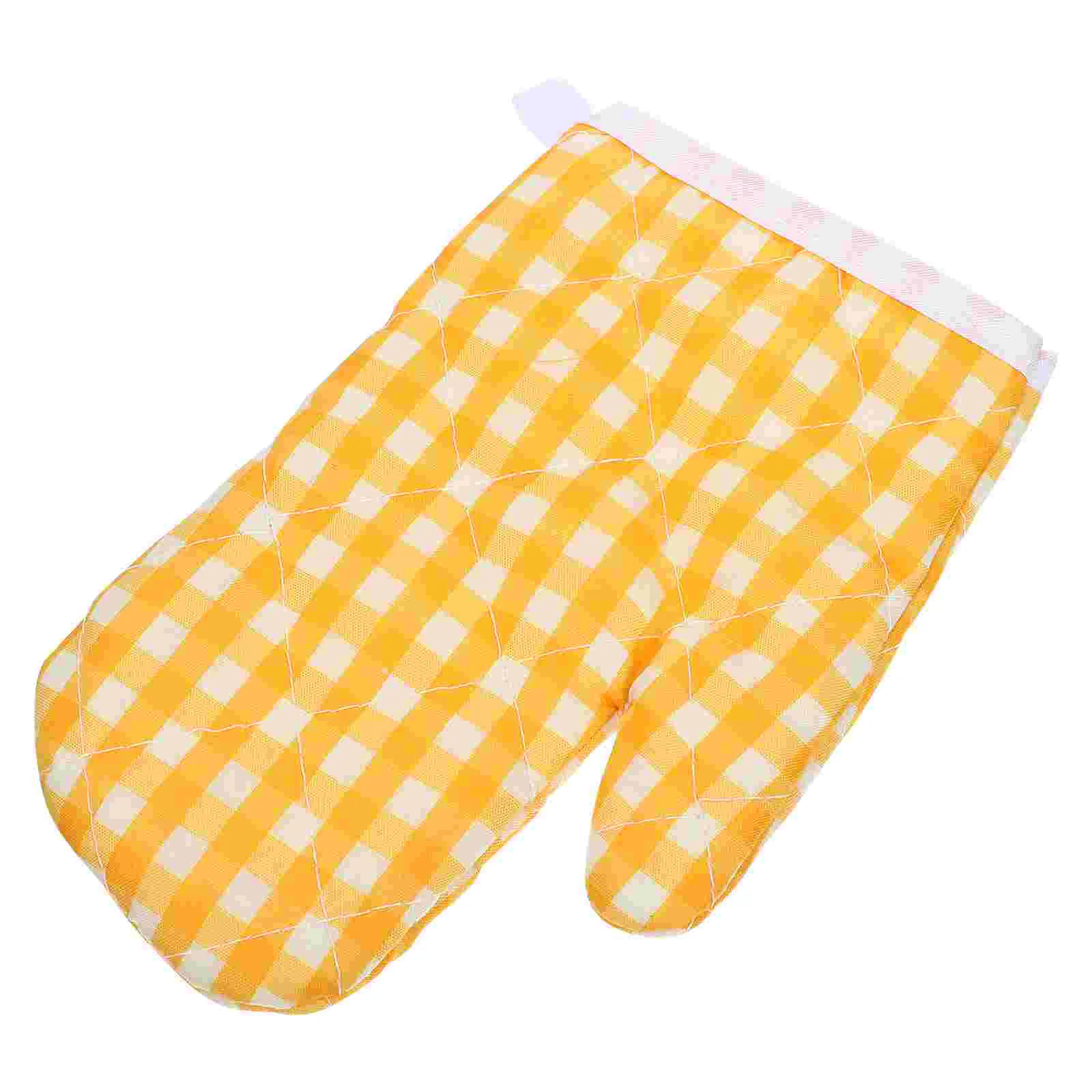 

Children's Thermal Gloves for Kids Mittens Pumpkin Microwave Polyester Heat-resistant Oven Adorable Work