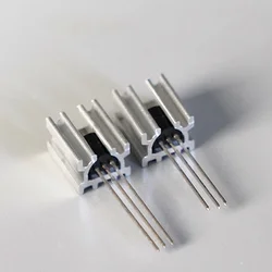 10 Pieces A Lot TO-92 Package Special Delicated Aluminum Radiator For Amplifier DIY Part Triode Heat Sink Upgrade Radiators