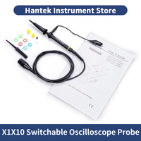 【Hantek Official Genuine】oscilloscope probe PP80B PP150B PP200B 80Mhz 100Mhz 200Mhz X1 200V X10 600V Applicable BNC