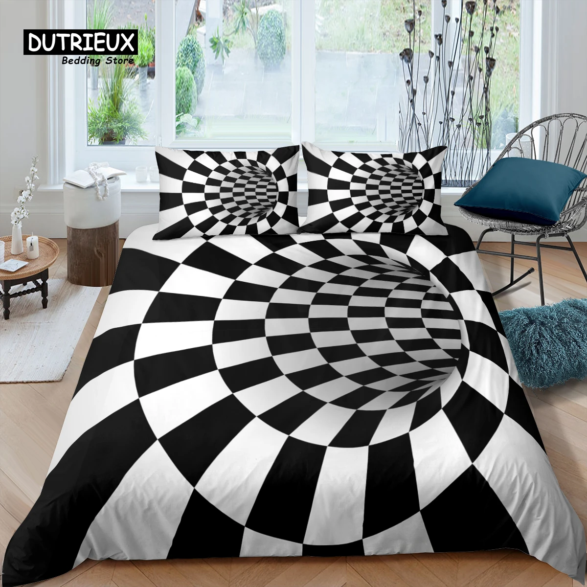 

Home Living Luxury 3D Stripe Bedding Set Duvet Cover Set Pillowcase Kids Bedding Set Queen and King EU/US/AU/UK Size