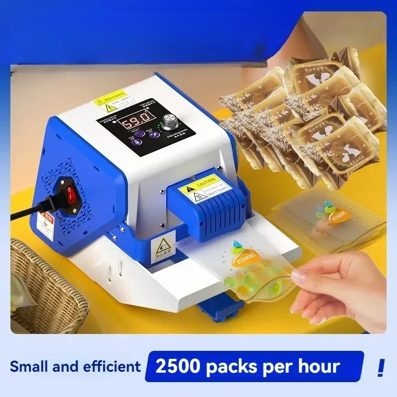 

Commercial 110V/220V GLF-50 Multi-Function Automatic Sealing Machine Temperature-Control Rapid-Heating Small Sealing Machine